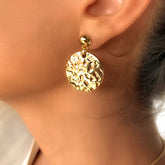 Brinco Tex - Banhado a Ouro - Hipoalergênico